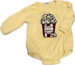 【値下げ】LITTLE WEEKEND ポップコーン ロンパース　ボディスーツ