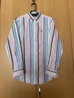 Ralph Lauren ラルフローレン　マルチストライプシャツ