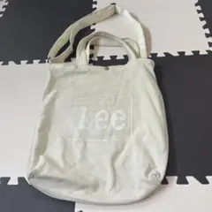 Lee トートバッグ ホワイト