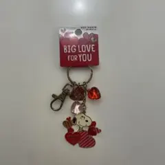 【新品未使用】スヌーピー ハート❤️キーホルダー USJ限定 お土産