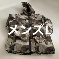 【美品】カモフラージュ フード付き マウンテンパーカー