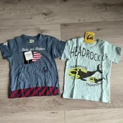 未使用 Tシャツ 2枚セット まとめ売り 半袖 キッズ 子供服