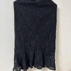 GRL ハイウエストレースマーメイドスカート