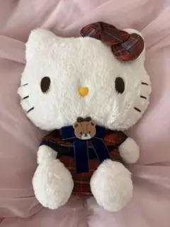 即日発送　ハローキティ ティータイムパーティー BIGぬいぐるみ キティ