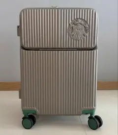海外限定！Starbucksキャリーオンラゲッジ スーツケース マッチャ