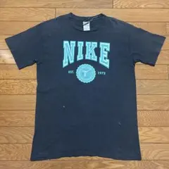 90s NIKE ナイキブラック プリントTシャツ 古着