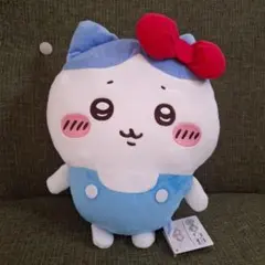 ちいかわ サンリオキャラクターズ ぬいぐるみ ハチワレ - メルカリ
