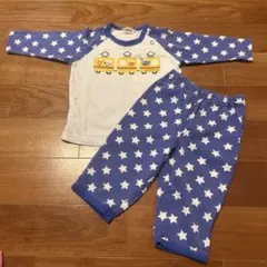 中古　Hot Biscuits ベビーパジャマ 星柄　サイズ80