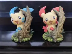 ポケモン フィギュア プラスル&マイナン セブンイレブン限定品 海洋堂