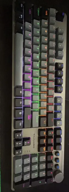 Taiahhiro メカニカルキーボード ブラック・グレー