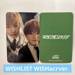 NCT WISH トレカ WISHLIST WISHarc ユウシ　サクヤ