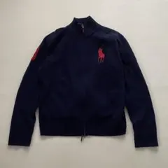 現行/XXL/極美品✨ポロラルフローレン ドライバーズニット ウール 紺色 POLO RALPH LAUREN ポロラルフローレン ニットセーター 古着