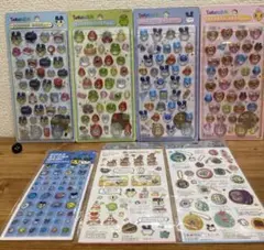 正規サンスター　たまごっち　ボンボンドロップシール　コンプリートセット　まとめ