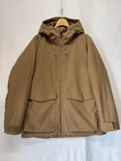 UNIQLO ユニクロ ハイブリッドダウンパーカー 3Dカット ブラウン M