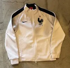 NIKE フランス代表 FFF トラックジャケット ホワイト　サイズ145 Mのサムネイル