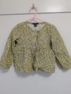 babyGap 2歳用 イエローフラワーシャツ