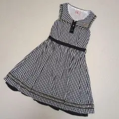 アクシーズファム　チェックワンピース　美品