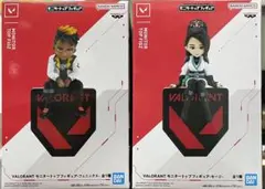 【送料無料】VALORANT モニタートップフィギュア　セージ&フェニックス