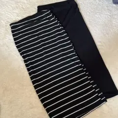 SHEIN ストライプ ロングスカート EU 36 / US 6 妊婦用