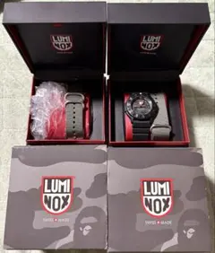 ルミノックス×アベイシングエイプ コラボ腕時計 200本限定(009/200 )