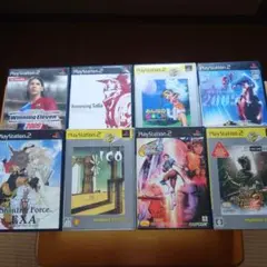 プレイステーション２ PS2 ゲームソフト ８本セット