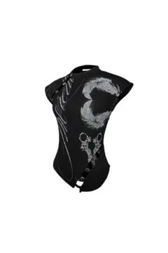 THEREDTHREAD ink script hook top blackのサムネイル