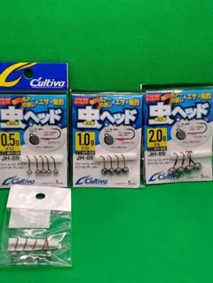 オーナー　カルティバ　虫ヘッド　まとめ売りのサムネイル