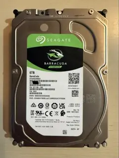 Seagate BarraCuda 6TB 3.5 HDD