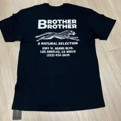 【BROTHER BROTHER】 SHORT SLEEVE TEE ブラックのサムネイル