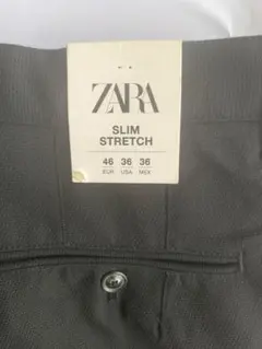 新品　ZARA ザラ　スリムストレッチパンツ