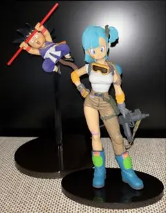 ドラゴンボール 造形天下一武道会4 ブルマ　孫悟空 FES 其之九　2体セット