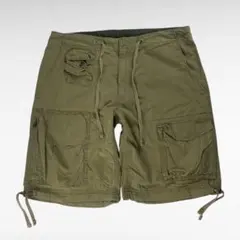【00s】 ギャップ　OLD GAP ナイロンカーゴショーツ　ドローコード付き