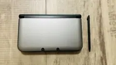 NINTENDO 3DS LL シルバー×ブラック ダークグレー　動作確認済