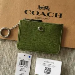 新品　 COACH コーチ 定価15,400円 スキニー ID ケース 財布