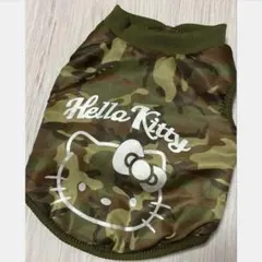 迷彩柄 犬用ベスト　ハローキティ　犬服　2号　猫服のサムネイル