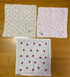 희귀 ⭐️ 레트로, 1991년 제작 외, 산리오 마론 크림 손수건 3장 증정