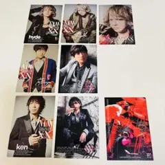 ラルク hyde ken yukihiro tetsuya トレカ グッズ
