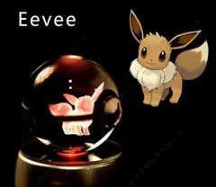 ☆新品未使用☆ポケモン3Dクリスタルボール【イーブイ】