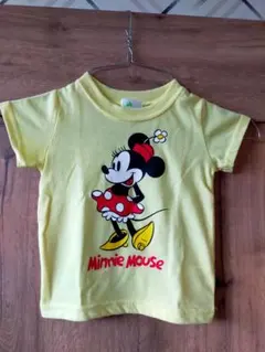 ディズニー　ミニーマウス イエロー Tシャツ　こども服　サイズ80