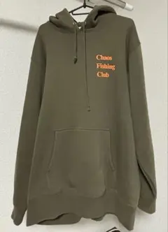 Chaos Fishing Club パーカー オリーブ