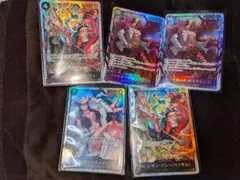 ワンピースカード　ミスオールサンデーSRなどにおまけつき