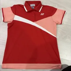 YONEX ポロシャツ M レッド/ピンク