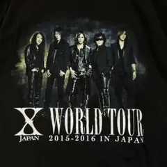 レア 新品 X JAPAN WORLD TOUR 2015-2016 TシャツM