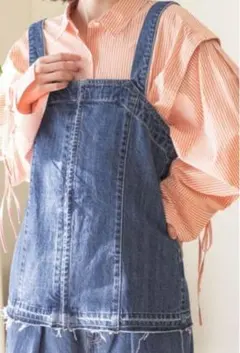 ニコアンド　デニム　ビスチェ