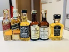 ウイスキー 、リキュール、ミニボトル 7本セット ミニボトル 7本セット ウイスキー リキュール - メルカリ