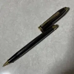 セール【新品】ゼブラシャーボうるしゴールド回転式 ボールペン黒