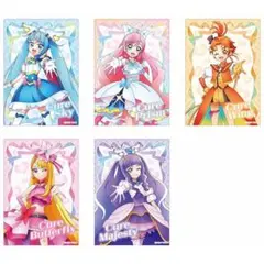 映画キミとアイドルプリキュア♪ブロマイド5枚セット(ひろがるスカイ！プリキュア)