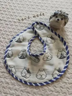 ハンドメイド スタイ ☆ブルー猫