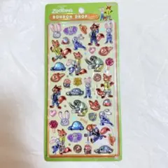 国内正規品　ボンボンドロップシール ズートピア　バンダイナムコ　第二弾