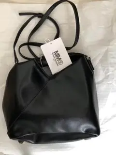 MM6 メゾンマルジェラ クロスボディバッグブラック